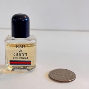Vintage Eau de Gucci Concentrated Parfum Perfume Mini Travel Splash Collectible